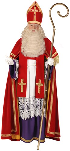 Kostuum Sinterklaas Fluweel TV Bram