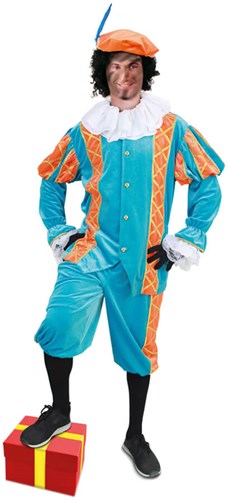 Pietenpak Diego Turquoise-Oranje