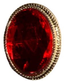 Sinterklaas Ring Rode Steen