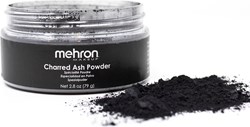 Mehron Ash Powder Voor Roetvegen - 80gr