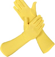 Piet Handschoenen Lang Geel (42cm)
