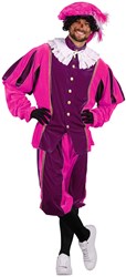 Pietenpak Carlos Fluweel Polyester Paars/Pink