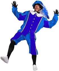 Pietenpak Carlos Fluweel Polyester Blauw/Turquoise