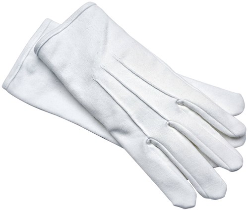 Luxe Handschoenen Wit (Hoge Kwaliteit)