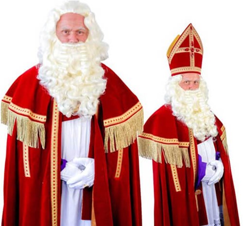 Sinterklaas Baardstel Kanekalon