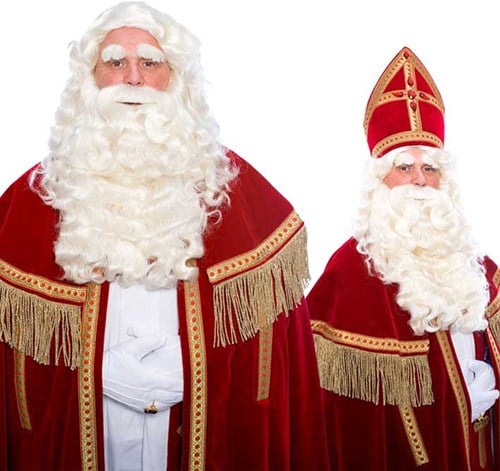 Baardstel Sinterklaas Luxe TV