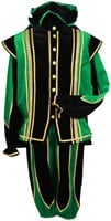 Toledo Pietenpak Zwart-Groen Luxe