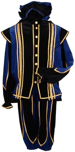 Toledo Pietenpak Zwart-Blauw Luxe