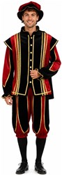 Pietenpak Toledo Zwart-Rood Luxe