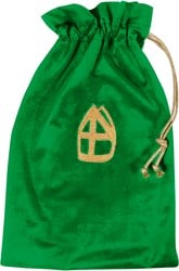 Strooizak Zwarte Piet Groen Luxe
