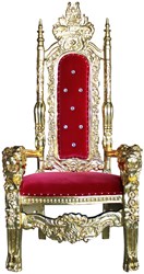 Sinterklaas Stoel Breed Luxe (178x66x86cm)