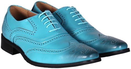 Luxe Heren Schoenen Turquoise
