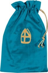 Strooizak Zwarte Piet Turquoise Luxe