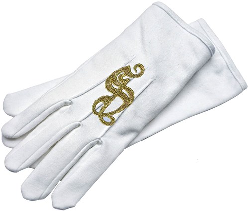 Luxe Witte Handschoenen Sinterklaas-Kerstman