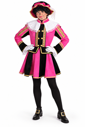 Dames Pietenpak Zussie Pink-Zwart Luxe