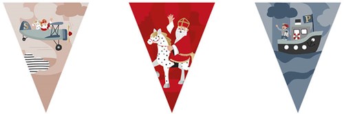 Sint & Co. Vlaggenlijn - 6m