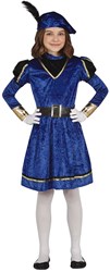 Meisjes Pietenpak Blauw-Zwart