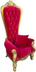Kerstman Stoel Breed Luxe - 180x90cm