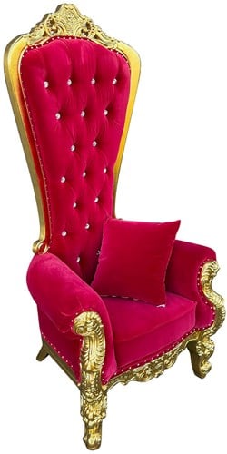 Brede Kerstman Stoel Luxe - 180x90cm