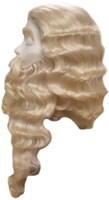 Baardstel Sinterklaas D Professioneel (zijkant)