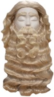 Professionele Sinterklaas Baardstel D