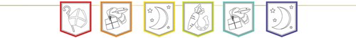Sinterklaas Kleurplaat Slinger Papier - 4m (voorbeeld)