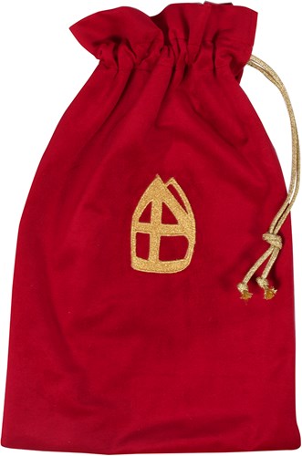 Strooizak Zwarte Piet Rood Luxe 