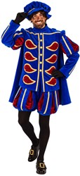 Formentera Pietenpak Fluweel met Cape Blauw-Rood