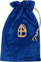 Strooizak Zwarte Piet Blauw Luxe