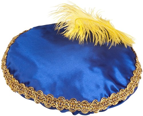 Piet Baret Blauw (Satijn)