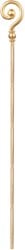  6 dlg Staf van Sinterklaas 185cm (plastic)