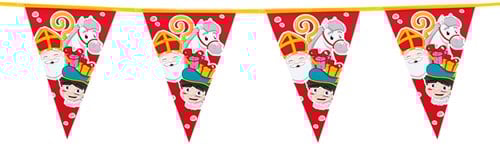 Sint & Piet Vlaggenlijn (6m)