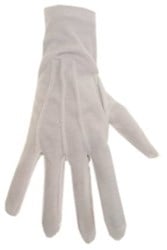 Handschoenen Sinterklaas Luxe Wit