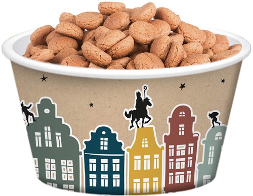 Sint & Piet Kartonnen Bakjes  200ml - 5st. 