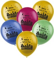 Ballonnen SInterklaas Welkom Sint & Piet 6st - 33cm