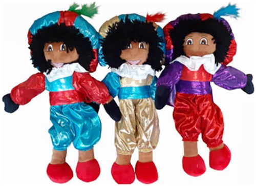 Piet Shiny Decoratie Pop - 50cm