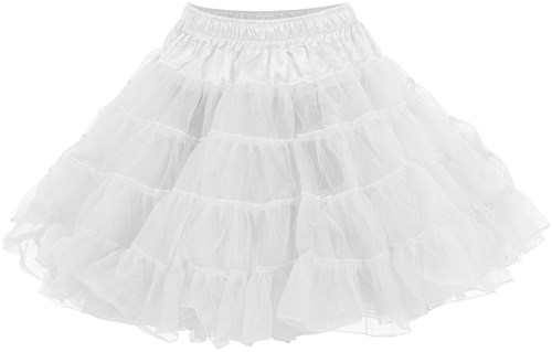 Witte Petticoat (2 laags)