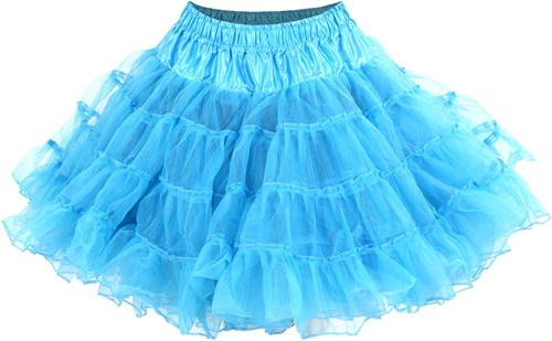 Turquoise Petticoat (2 laags)