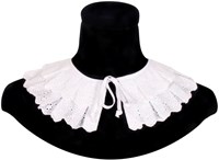 Luxe Witte Pietenkraag Benidorm