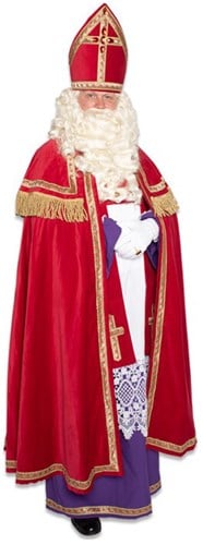 TV Kostuum Sinterklaas Katoenfluweel