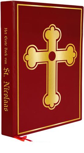 Het Boek Van Sinterklaas (rood met goud)
