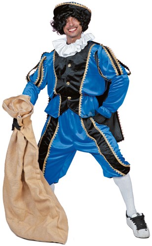 Pietenpak Luxe Blauw (met cape)