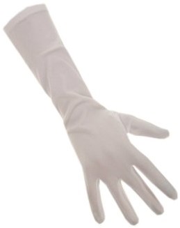 Handschoenen Sinterklaas Lang Wit
