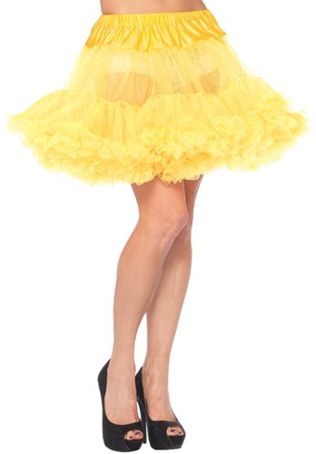 Luxe Gele Petticoat (2 lagen)
