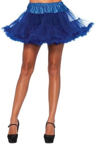 Luxe Blauwe Petticoat (2 lagen)