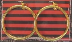 Oorringen Zwarte Piet