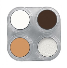 Sinterklaas Palet Creme Grimas 4 kleuren