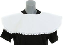 Kraag Piet Katoen+Broderie Luxe