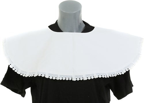 Kraag Piet Katoen+Broderie Luxe