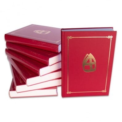 Sinterklaas Boek Luxe met Mijter (extra dik)